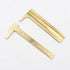 Mini Brass Sliding Caliper - 80mm Double Scale for Measuring Gemstones and Jewelry Components Bead