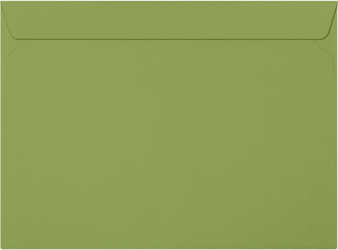 LUXPaper 9 x 12 Booklet Envelopes | Avocado Green | 70lb. Text | 50 Qty