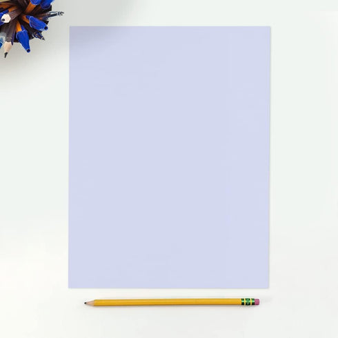 LUXPaper 8.5" x 11" Paper, Letter Size, Lilac Purple, 80lb. Text, 50 Qty