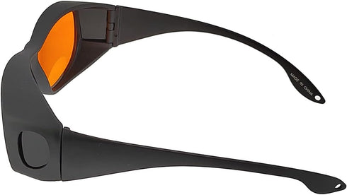 OD6 Laser Safety Glasses, UV Light Violet Blue for 405nm, 445nm, 450nm, 473nm Laser Protection