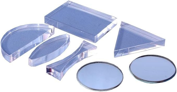 Generic Optic Lans Set(Acrylic) Optic Activities Science Activities Ray Box Activities. Wight 350g