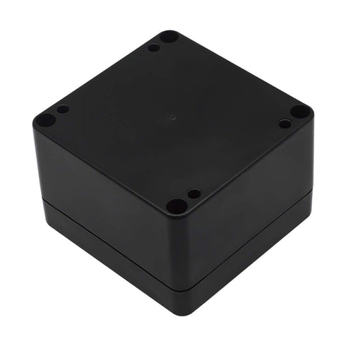 LeMotech IP65 Waterproof Junction Box Dustproof ABS Plastic Electrical Enclosure for Electronic Black 3.29x 3.19x 2.2