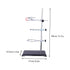 HEATSHAKING Set Science Lab Chemistry Station Test Tube Rack Retort Stand Support Stand Rod Chem Equipment Kit