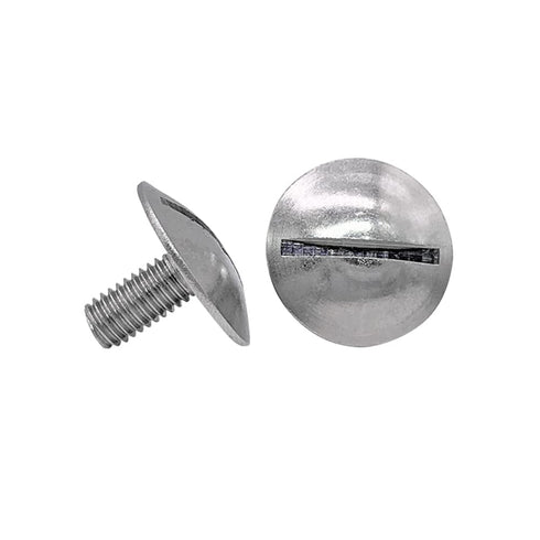 QuarkMRO 304 Stainless Steel Slotted Large Raised Cheese Head Screws M2 M2.5 M3