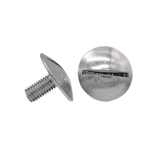 QuarkMRO 304 Stainless Steel Slotted Large Raised Cheese Head Screws M2 M2.5 M3