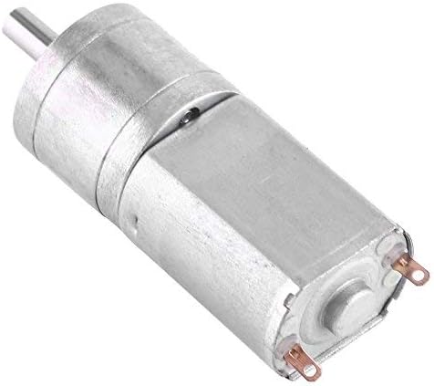 DC 12V Reversible High Reduction Electric Motor 15-200RPM, Outer Diameter 20MM