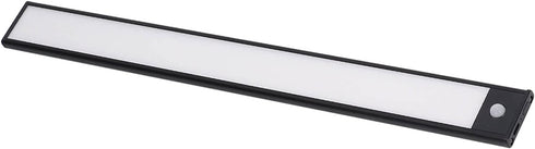 70 120 Sanpyl Motion Sensor Light Bar, LED, Induction, Black, Modern, Under-Cabinet Light for Kitchen, Living Room