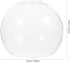 5.9 Inch ARTIBETTER Glass Globe Lampshade Replacement for Pendant Ceiling Lamp with Bubble Texture Clear Glass Shade
