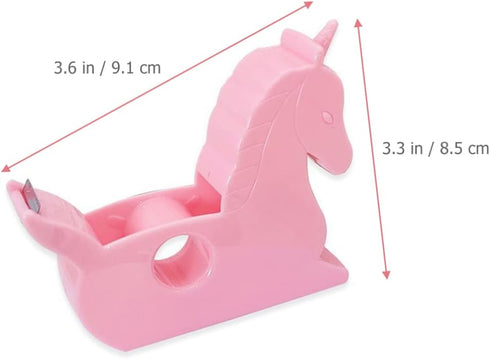 STOBOK 2pcs Tape Dispenser Cartoon Tape Holder Shape Rainbow Tape Cutter Washi Tape Dispensers Desktop Washi Paper Dispenser for Office Home by STOBOK