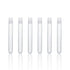 ULAB Scientific White Tube Rack and Plastic Test Tubes Set, Include 1pc of White Tube Rack, 60pcs of Plastic Macaroon Party Tubes Shot Glasses, Nature Color, UTR1015