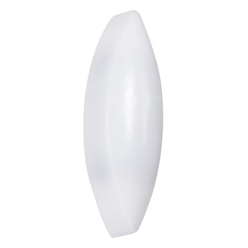 YOKIVE Olive Shape Magnetic Stir Bar, 1.18-Inch Laboratory Bar for Stirring Liquids (White)