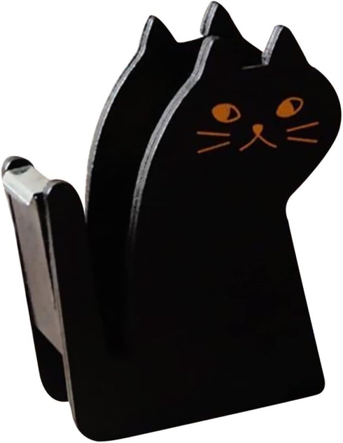 STOBOK Cat Tape Holder, Cute Desktop Tape Dispenser, Vintage Washi Tape Cutter
