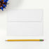LUXPaper A7 Invitation Envelopes, Peel & Press, 5 1/4" x 7 1/4", Bright White, 50 Qty