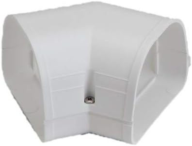 Rectorseal 84012 45-Degree Flat Vert, 3.5-Inch, White