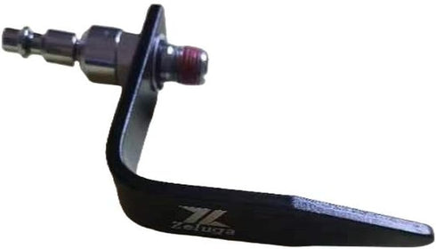 Heavy Duty Aluminium Pneumatic L-Shaped Rafter Hook, 22-413 for Nail Guns with 1/4in. Male NPT Swivel Fitting
