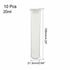 10 PCS 20ml Conical Centrifuge Tube Microcentrifuge Tube Sterile Plastic Test Tubes with Leak-Proof Screw Caps Lab Container with Graduated and Write-on Spot, Non-Pyrogenic, DN/RNase Free