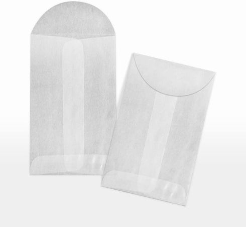 LUXPaper #1 Coin Envelopes | Glassine | 2 1/4" x 3 1/2" | 30lb. Text | 100 Qty