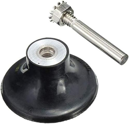 4pcs (2inch 1/4" Roll Lock Disc Pad Holder Diameter Shank), Sanding Polishing Mandrel Quick Change Die Grinder