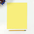LUXPaper 8.5" x 11" Paper, Letter Size, Pastel Canary Yellow, 60lb. Text, 50 Qty
