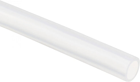 uxcell Flexible Silicone Tube, 6mm ID, 8mm OD, 16.4', Translucent Water Air Hose Pipe