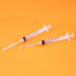 2.5ml Syringe with Needle, 25G Needle 20-Pack, Individually Packed for Industrial Laboratories
