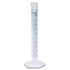 10ml Plastic Graduated Cylinder, Single Metric Scale, Karter Scientific 237I3, Polypropylene
