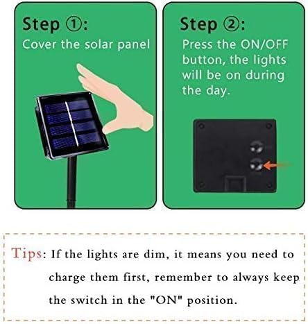 2Pack 240LED 92FT 8 Solar String Lights Outdoor | Total Waterproof Solar Christmas Lights with Modes & Memory, Auto
