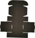 CH-BOX4x4x2'' Small Shipping Boxes - 25 Pack Black Corrugated Cardboard Mailers for Small Business