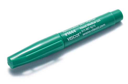 Mini EZ Removable Ink Skin Marker - Green, 10 Pack