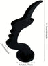 Generic Unique Curved Glasses Holder, Safe Artistic Storage Solution with Minimalist Design, Desktop or Bedside Table