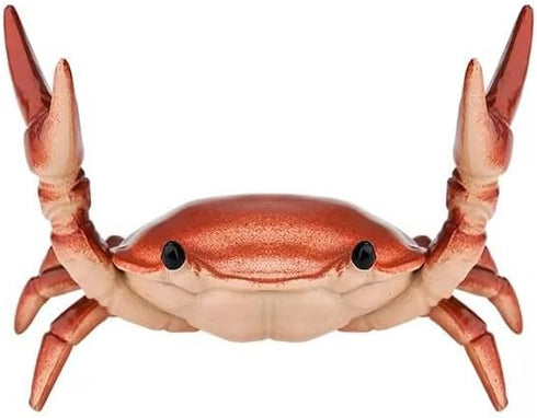 JIANSHUILIAN 1 Pc Red Creative Crab Pen Holder Weightlifting Crabs Pen Stand Storage