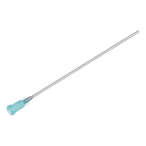 uxcell 20 Pcs 15G Plastic Dispensing Needles with Luer Lock, 4" Steel Needle Tube for Liquid Glue Gun