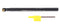 Accusize Industrial Tools 3/8'' x 6'' Overall Length, RH Sclcr Indexable Boring Bar with CCMT21.5 Inserts