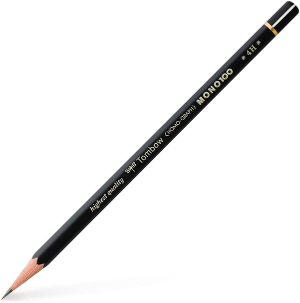 Tombow Mono-100 Pencil Degree of Hardness 4H by Tombow