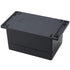 Junction Box - Zulkit Waterproof Dustproof IP65 ABS Universal Electrical Boxes Enclosure with Fixed Ear, Black 6.30 x