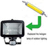 15W R7S LED Bulbs 4 Pack, 118mm 150W Halogen Equivalent, J-Type 120V Dimmable T3 R7s Base Double Ended Flood Light