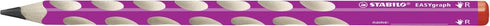 STABILO Easygraph Handwriting Pencils - HB - Right Handed - Pink Barrel, Pack of 2