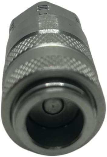 PD222 Series Quick Coupler with Female Pipe Thread, 1/8" Body Size, 1/8"-27 NPTF, 1.8" Length