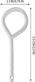 SUPVOX 10pcs Lock Pins, Durable Iron Pull Pin Replacement for Fire Safety Equipment, Essential Accessory for Office and