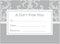 LUXPaper #17 Mini Envelopes | 2 11/16" x 3 11/16" | Silver Damask | 70lb. Text | 50 Qty by LUXPaper