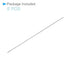 Round Steel Rod, 0.5mm Diameter 60mm Length, High Speed Steel Bar Stock Craft DIY Tool, 5-Pieces