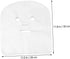 100Pcs VICASKY White Cotton Face Gauze for Beauty Salon and Breathable Facial Masks Precut for Skin Care