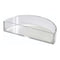 United Scientific Supplies RCSC01 Semi-Circular Refraction Cell, 12 cm Diameter, 2.5" Height