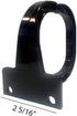 Quest Manufacturing Vertical D-Ring Cable Manager, 34 Cables, 1 Unit, Black