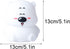 TTBDDDYH 7-Color LED Little Bear Night Lamp, Cute Animal Silicone Nursery Night Light with USB Charging Port Table Lamp