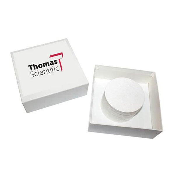 Thomas AE4700 1 Micron Borosilicate Glass Microfiber Filter, Fast Flow, 47mm Diameter (Pack of 100)