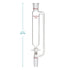 stonylab 100ml Pressure Equalizing Addition Funnel, Borosilicate Glass Dropping Funnel, 24/40 Joint with PTFE Stopcock