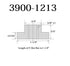 HHIP 3/4" 5/8-11 T-Slot Nut (3900-1213)