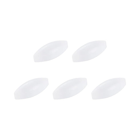 MECCANIXITY Magnetic Stirrer Mixer Stir Bar Rod 20mm x 8mm Olive Shape PTFE Coating for Laboratory, 5Pcs