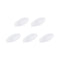 MECCANIXITY Magnetic Stirrer Mixer Stir Bar Rod 20mm x 8mm Olive Shape PTFE Coating for Laboratory, 5Pcs
